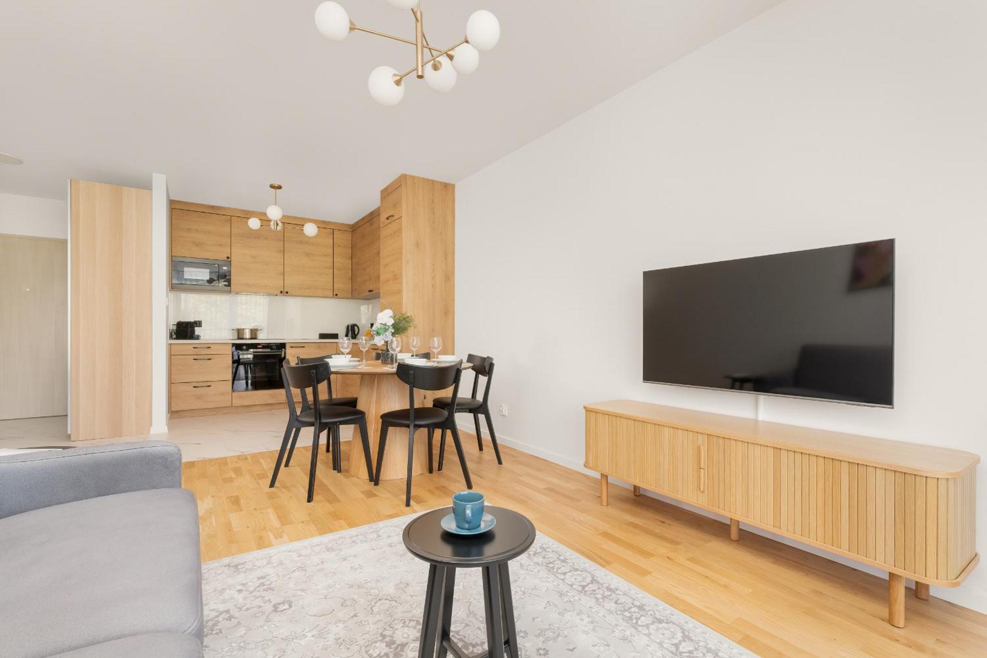 Stylowy Apartament W Gdansku Parking & Ekspres Do Kawy By Noclegi Renters Buitenkant foto