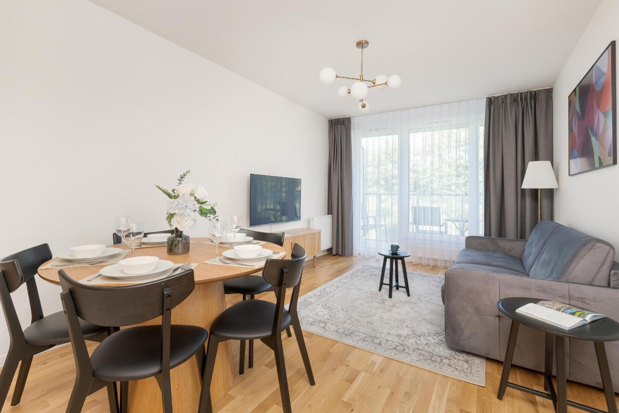 Stylowy Apartament W Gdansku Parking & Ekspres Do Kawy By Noclegi Renters Buitenkant foto